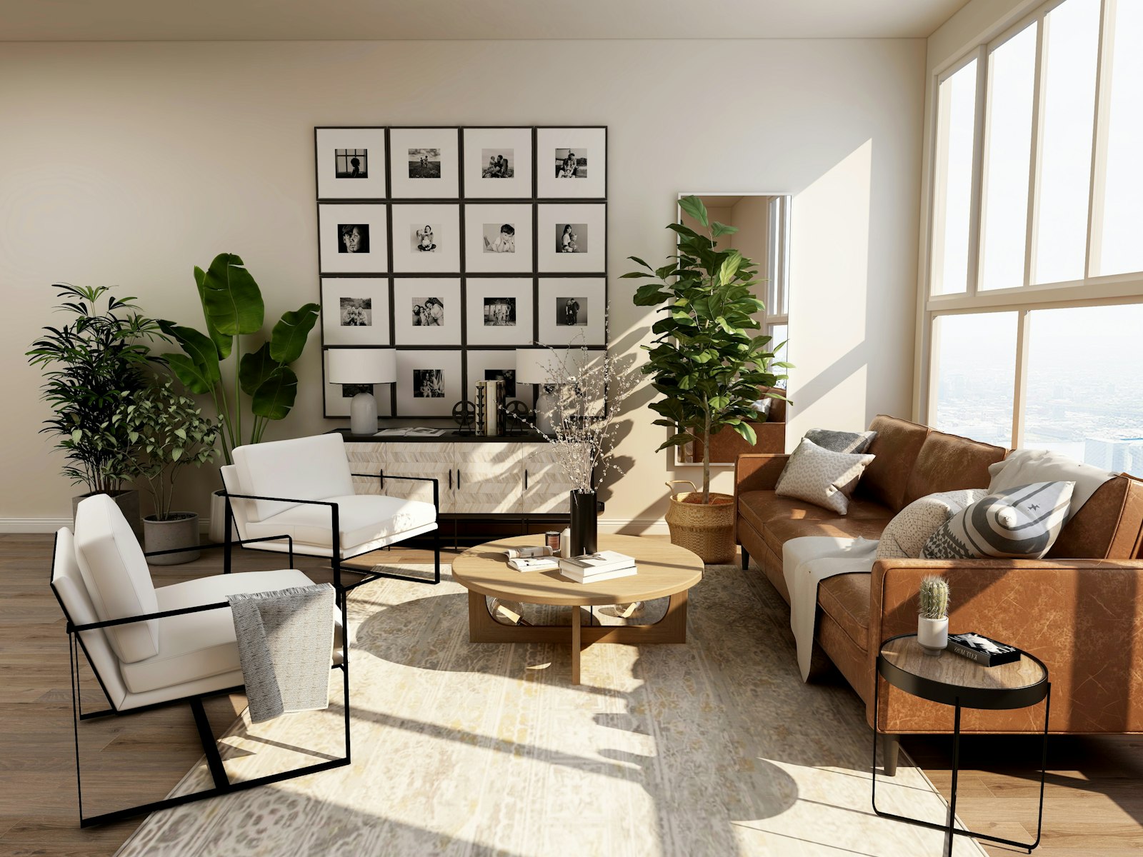 Réalisation Patricio Build — salon de prestige